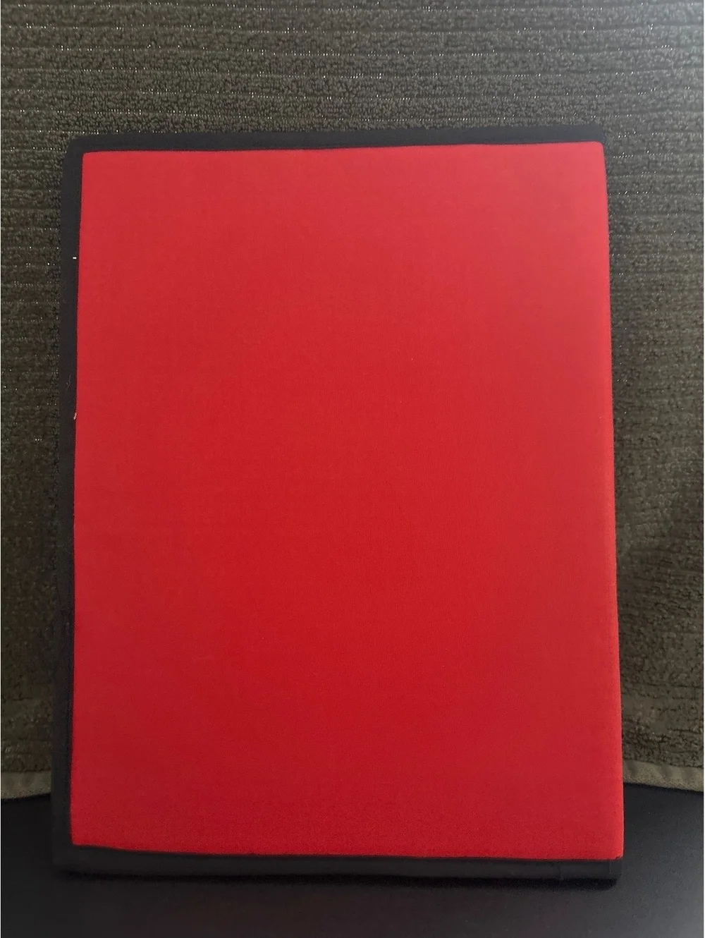 10 x 14 embroidered, stitched portfolio cover